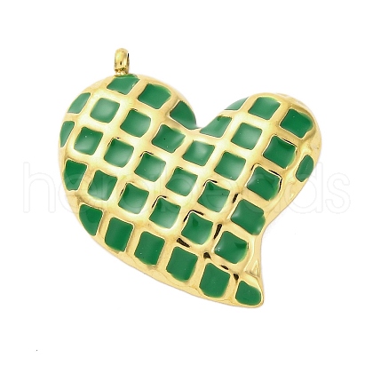 304 Stainless Steel Pendants STAS-V003-02G-04-1