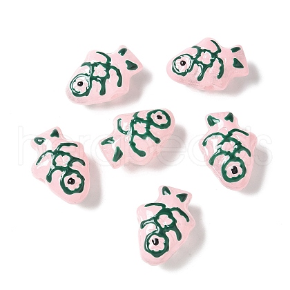 Handmade Lampwork Enamel Beads BLOW-D300-04H-1