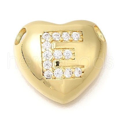 Rack Plating Brass Micro Pave Cubic Zirconia Pendants KK-I722-04G-E-1