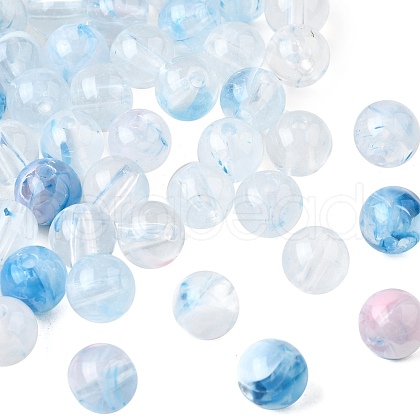 Transparent Acrylic Beads MACR-K359-49D-1