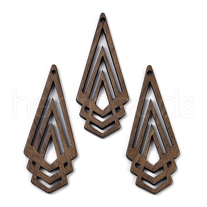 Walnut Wood Pendants WOOD-A025-08-1