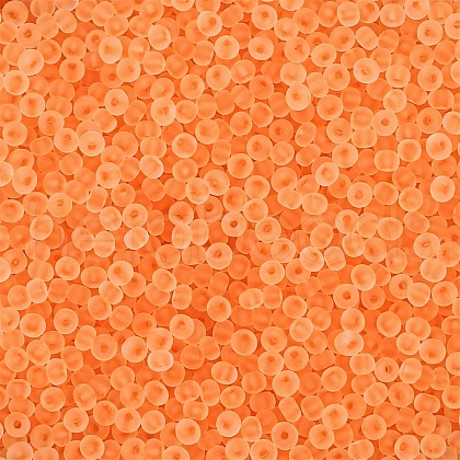 Frosted Colours Glass Seed Beads PW-WG88870-22-1
