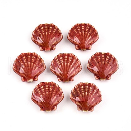 Handmade Porcelain Beads PORC-N009-01L-1