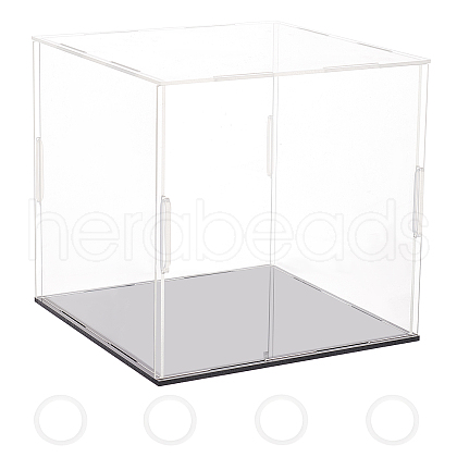 Transparent Acrylic Display Boxes AJEW-WH0282-69A-1