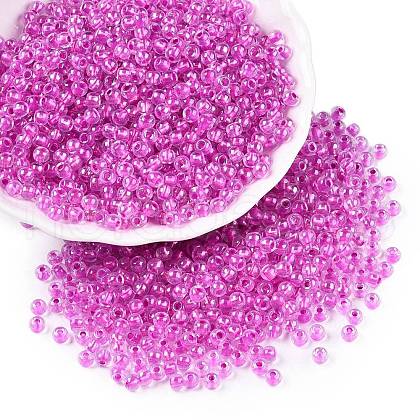 6/0 Transparent Inside Colours Glass Seed Round Beads X1-SEED-N006-004K-1