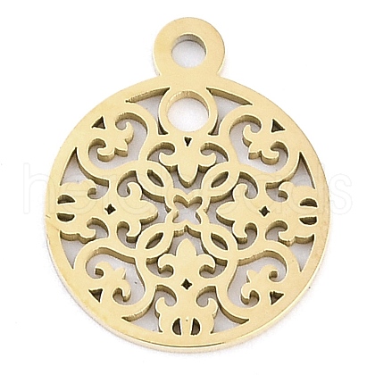 304 Stainless Steel Charms STAS-L022-470G-1