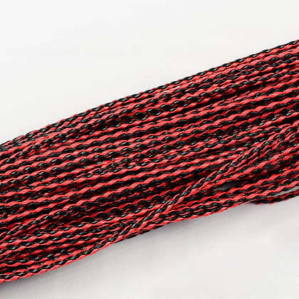 Braided Imitation Leather Cords LC-S005-061-1