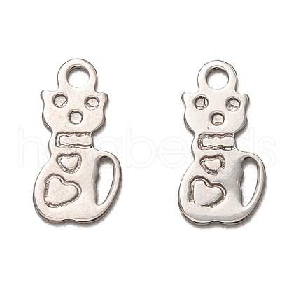 Non-Tarnish 201 Stainless Steel Charms STAS-I172-49P-1