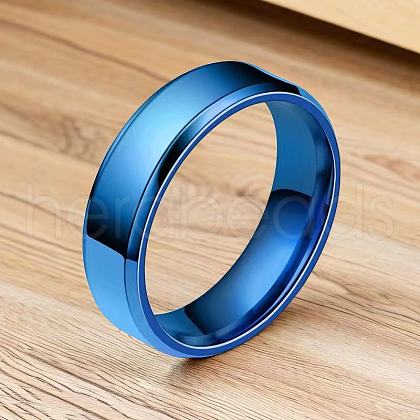 Stainless Steel Finger Rings for Unisex WG3BF6E-08-1