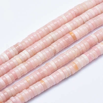 Natural Pink Opal Beads Strands G-E444-30-8mm-1