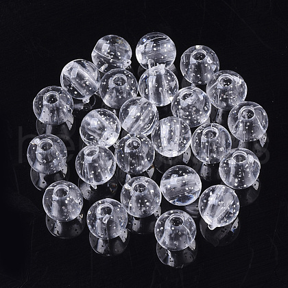 Transparent Acrylic Beads TACR-N009-07A-01-1