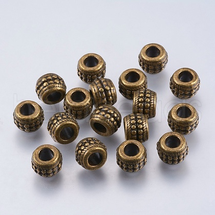 Tibetan Style European Beads MLF11511Y-NF-1