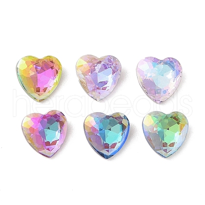 Glass Rhinestone Cabochons RGLA-L029-08B-1