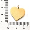 Pride 304 Stainless Steel Enamel Pendants STAS-B079-01G-03-3