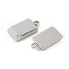 304 Stainless Steel Pendants STAS-L022-135P-2