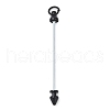 Alloy Bar Beadable Keychain for Jewelry Making DIY Crafts KEYC-A015-01EB-1