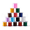  Jewelry 25 Rolls 12 Colors Flat Elastic Crystal String OCOR-PJ0001-010-9