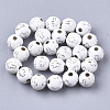Plating Acrylic Beads X-PACR-Q113-10N-1