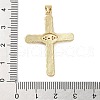 Brass Micro Pave Clear Cubic Zirconia Pendants KK-A212-06B-G-3