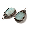 Natural Mixed Gemstone Pendants G-K381-05R-3