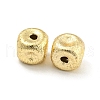 Brass Textured Beads KK-P258-04A-G-2
