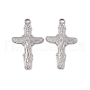 Non-Tarnish 304 Stainless Steel Pendants STAS-B031-29P-2