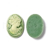 Cameos Opaque Resin Cabochons X-RESI-C016-01B-2