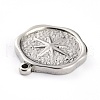 Non-Tarnish 304 Stainless Steel Pendants X-STAS-G242-19P-3