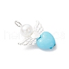 Angel and Heart Pendants PALLOY-JF03789-4