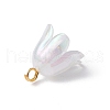 Acrylic Flower Charms PALLOY-JF02544-4