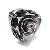 304 Stainless Steel Ring RJEW-B055-04AS-20-1