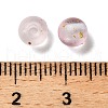 Frosted Transparent Acrylic Beads OACR-F013-12J-3