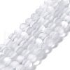 Synthetic Moonstone Beads Strands G-E573-01A-16-2
