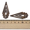 Walnut Wood Pendants WOOD-A025-08-3