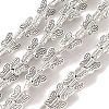 Tibetan Style Butterfly Alloy Bead Strands TIBEB-O007-07-RS-4