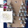 Unicraftale PVD Vacuum Plating 304 Stainless Steel Chandelier Components Links STAS-UN0010-45B-4