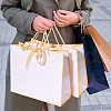 Rectangle Paper Gift Tote Bags ABAG-WH0038-67B-6