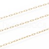 Ion Plating(IP) 304 Stainless Steel Paperclip Chains CHS-F010-01A-G-2