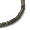 Natural African Jade Stretch Beaded Bracelets BJEW-JB05496-03-3
