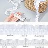 CHGCRAFT 5 Yards 2 Style Polyester Ribbon OCOR-CA0001-04-2