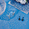 Unicraftale 100Pcs 304 Stainless Steel Earring Hooks STAS-UN0036-31-2