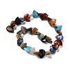 Natural & Synthetic Mixed Gemstone Beads Strands G-Z088-03-3