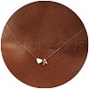 Simple Style Adjustable 316L Surgical Stainless Steel Heart and Initial Pendant Necklaces for Women WG95AEF-01-1