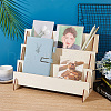3-Tier Assembled Wood Organizer Display Risers ODIS-WH0002-84-5