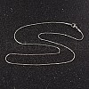 304 Stainless Steel Snake Chain Necklaces NJEW-O096-C-23P-2