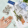 SUNNYCLUE 20Pcs Alloy Keychain KEYC-SC0001-16A-3