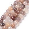 Natural Quartz Beads Strands G-E571-02B-1