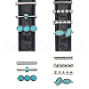 GOMAKERER 2Sets 2 Styles Alloy Watch Band Clasps FIND-GO0002-90-1