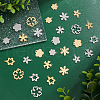   84Pcs 14 Style 201 Stainless Steel Pendant STAS-PH0004-28-4