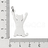 Non-Tarnish 304 Stainless Steel Pendants STAS-E205-03P-3